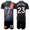 Aston Villa Emiliano Martinez #23 Torwart Auswärtstrikot 2024-25 Kurzarm (+ kurze hosen)